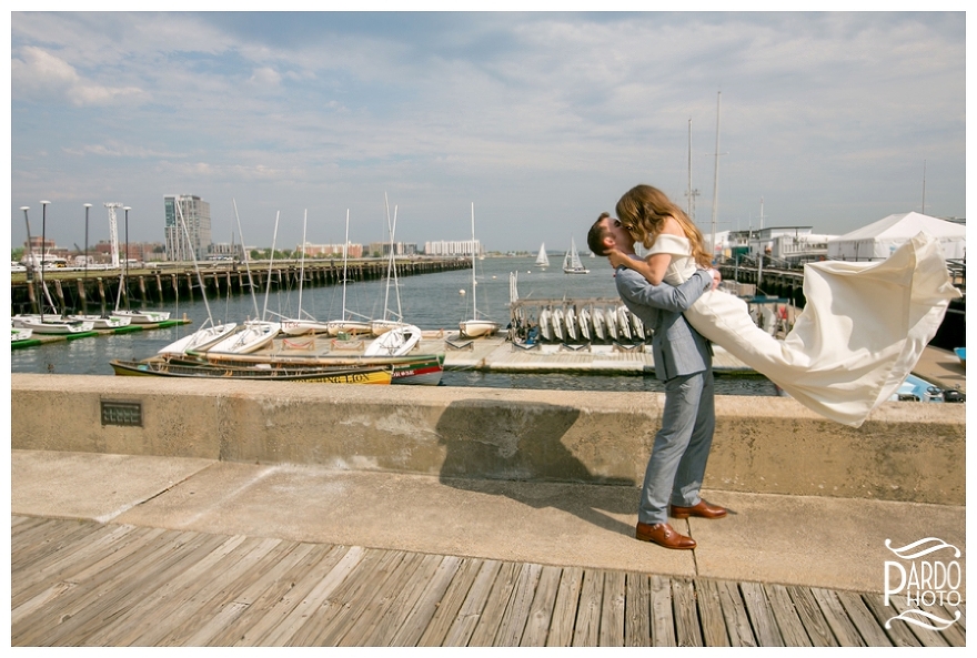 Pier 4 wedding pardo photo