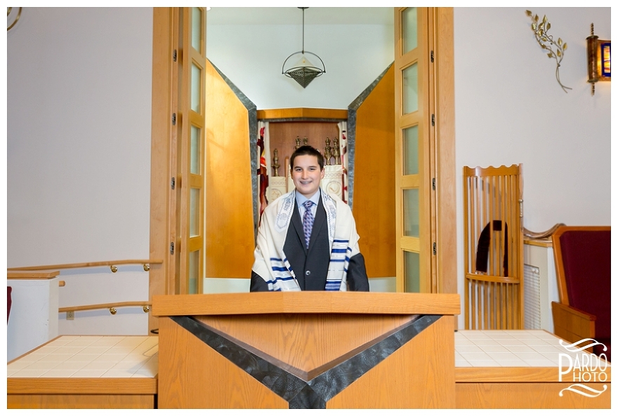 Temple Chanai Shalom Bar Mitzvah Pardo Photography