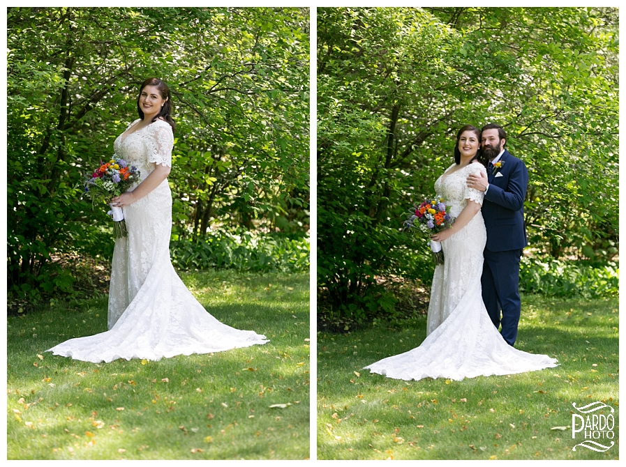 Backyard wedding Massachusetts Nick Pardo photo