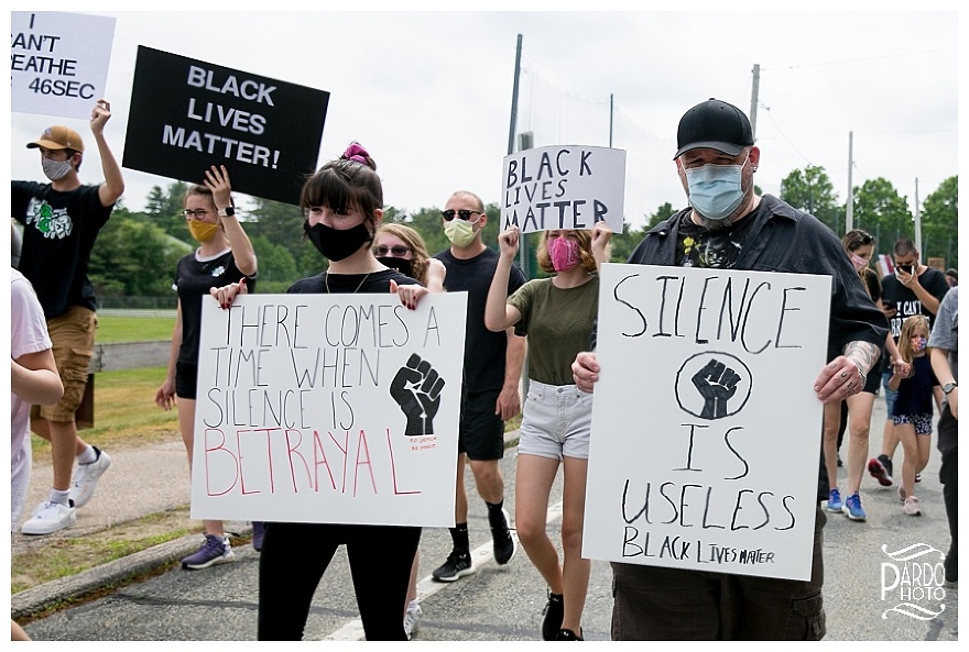 mansfield protests nicki pardo photo