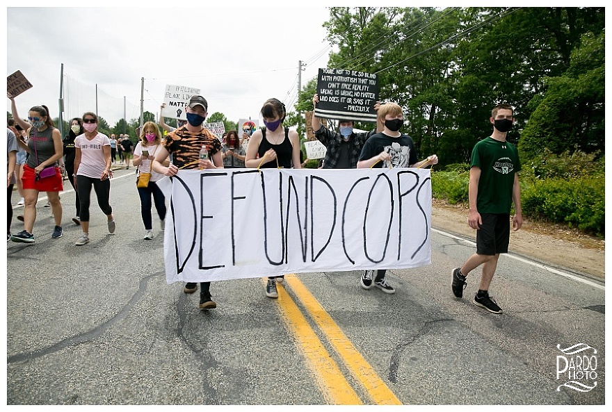 mansfield protests nicki pardo photo